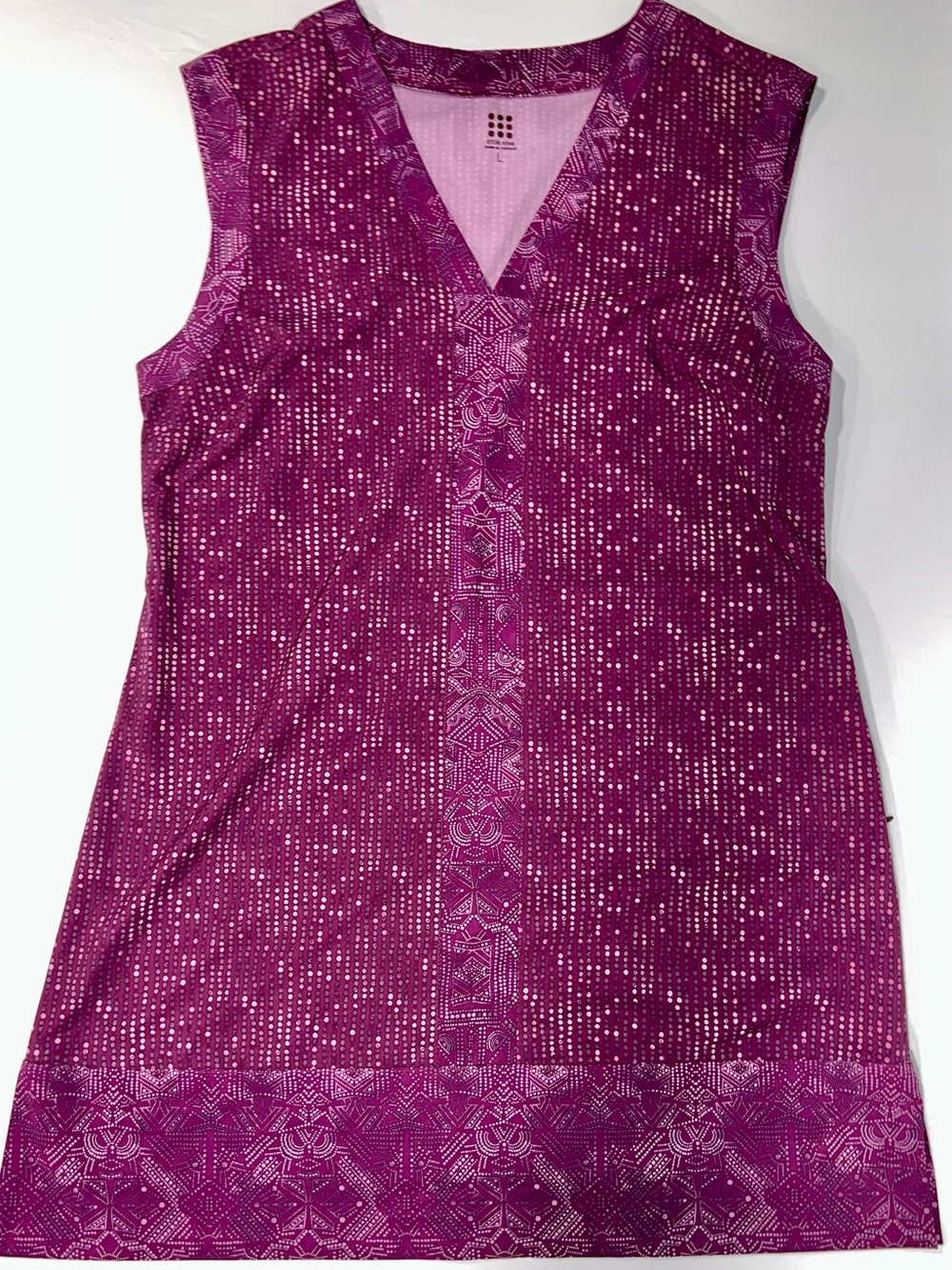 Title Nine Nimblene Purple Tunic Dress